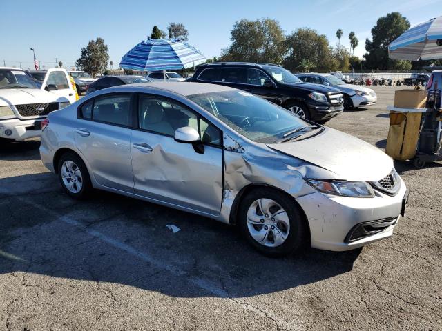 19XFB2F55DE229077 - 2013 HONDA CIVIC LX SILVER photo 4