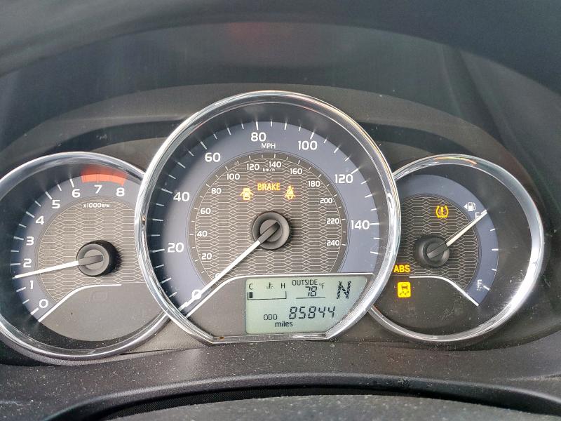 5YFBURHE8GP450996 - 2016 TOYOTA COROLLA L 蓝色 照片 9