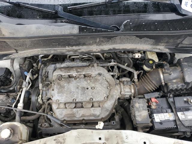 5FNYF38559B023033 - 2009 HONDA PILOT EXL WHITE photo 12