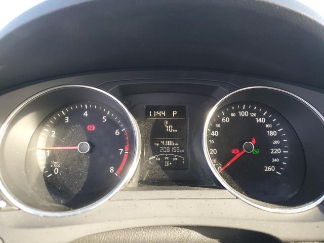 3VWD07AJ7FM344333 - 2015 VOLKSWAGEN JETTA SE 银色 照片 9