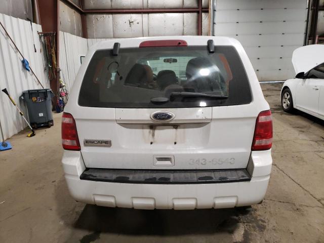 1FMCU9C77CKA51062 - 2012 FORD ESCAPE XLS WHITE photo 6