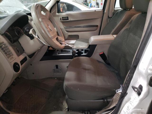 1FMCU9C77CKA51062 - 2012 FORD ESCAPE XLS WHITE photo 7