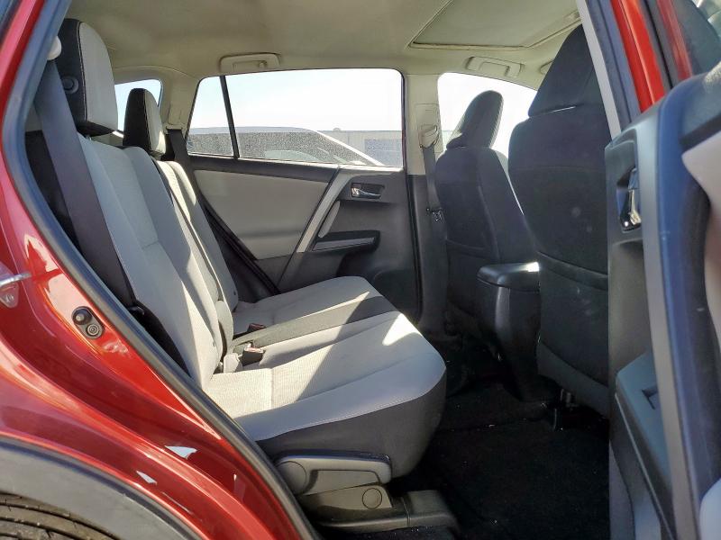 2T3RFREV6GW433049 - 2016 TOYOTA RAV4 XLE 红色 照片 10