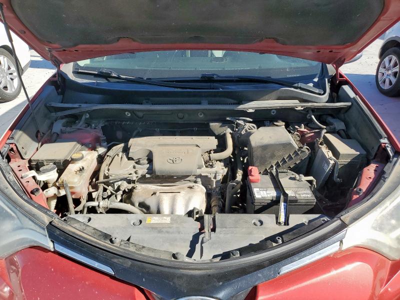 2T3RFREV6GW433049 - 2016 TOYOTA RAV4 XLE 红色 照片 11