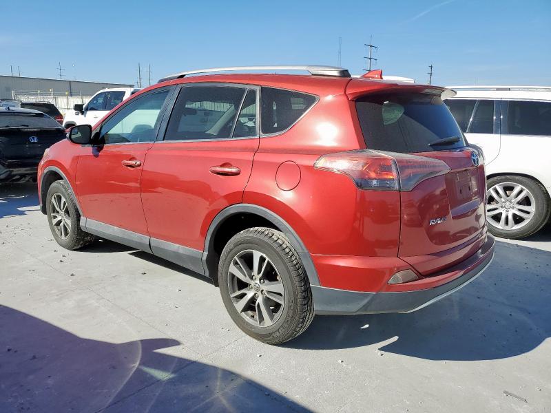 2T3RFREV6GW433049 - 2016 TOYOTA RAV4 XLE 红色 照片 2