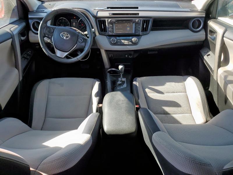 2T3RFREV6GW433049 - 2016 TOYOTA RAV4 XLE 红色 照片 8