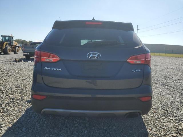5XYZT3LB0DG086455 - 2013 HYUNDAI SANTA FE S BLUE photo 6