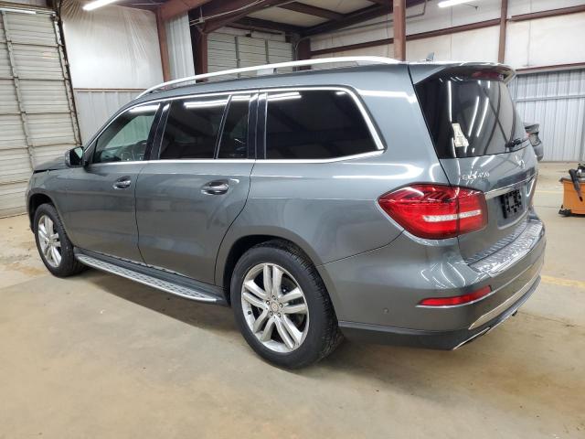 4JGDF6EE0HA830406 - 2017 MERCEDES-BENZ GLS 450 4MATIC GRAY photo 2