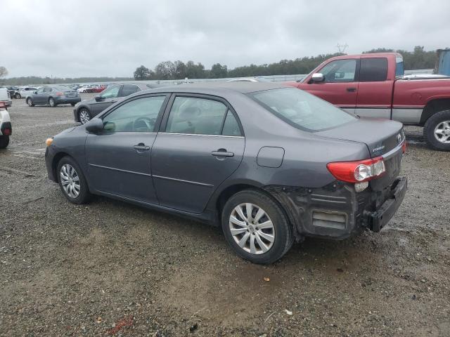 5YFBU4EE7DP141250 - 2013 TOYOTA COROLLA BASE رمادي صورة 2