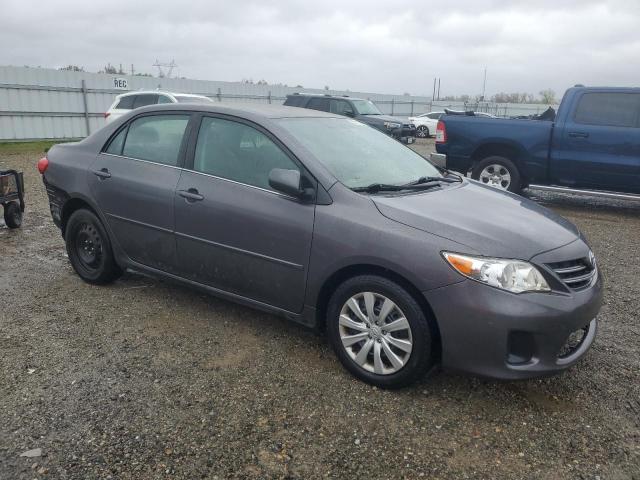 5YFBU4EE7DP141250 - 2013 TOYOTA COROLLA BASE رمادي صورة 4
