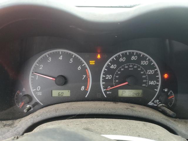 5YFBU4EE7DP141250 - 2013 TOYOTA COROLLA BASE رمادي صورة 9