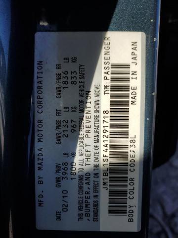 JM1BL1SF4A1291718 - 2010 MAZDA 3 I 蓝色 照片 12