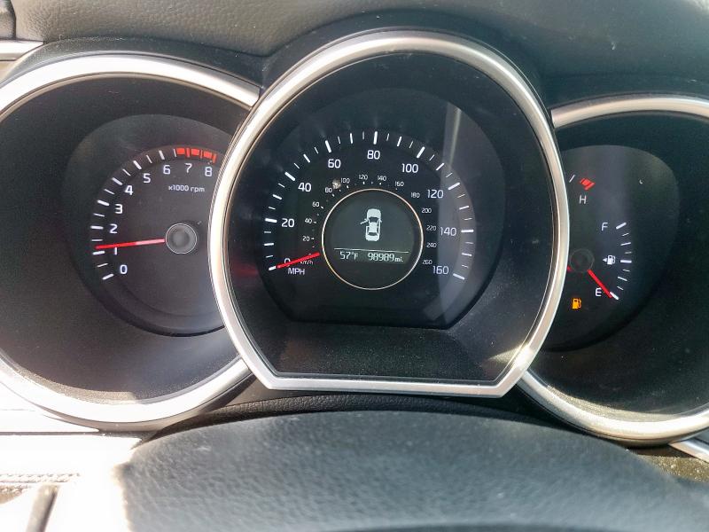 5XXGN4A78FG424830 - 2015 KIA OPTIMA EX SILVER photo 9