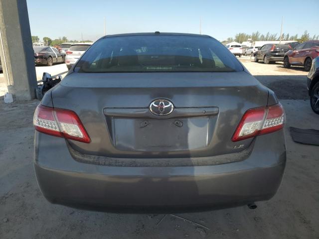 4T4BF3EK9BR172477 - 2011 TOYOTA CAMRY BASE გრაფიტი ფოტო 6