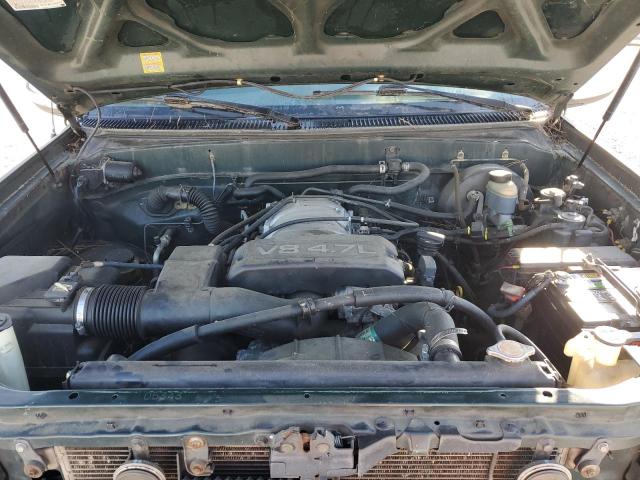 5TBRT3415YS041311 - 2000 TOYOTA TUNDRA ACCESS CAB მწვანე ფოტო 11