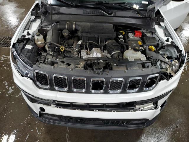 3C4NJDBN0PT562108 - 2023 JEEP COMPASS LATITUDE თეთრი ფოტო 12