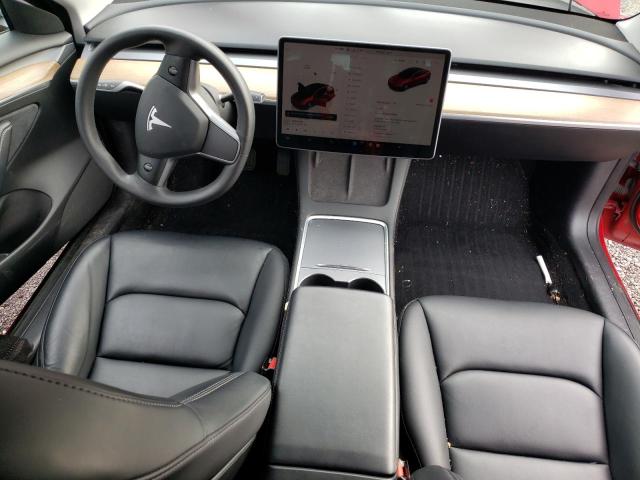 5YJ3E1EA9NF290382 - 2022 TESLA MODEL 3 RED photo 8