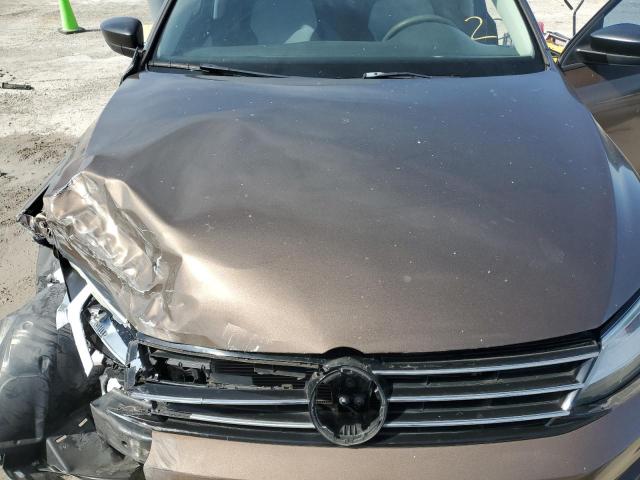 3VWD07AJ3FM308185 - 2015 VOLKSWAGEN JETTA SE BROWN photo 11