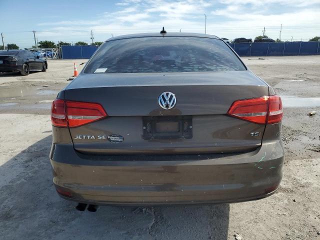 3VWD07AJ3FM308185 - 2015 VOLKSWAGEN JETTA SE BROWN photo 6