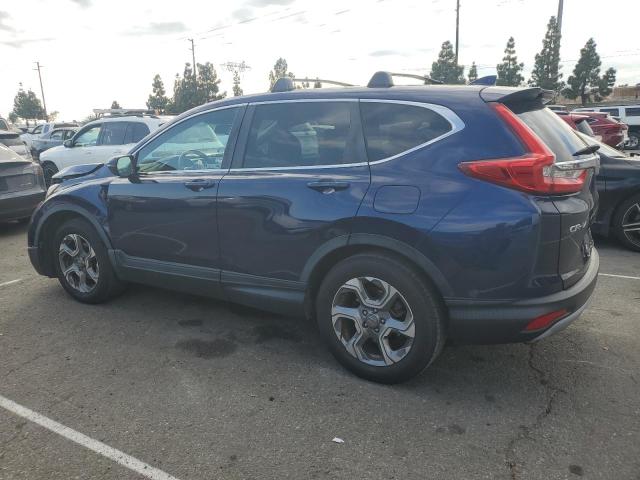 7FARW1H82KE033080 - 2019 HONDA CR-V EXL BLUE photo 2