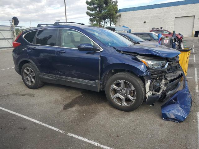 7FARW1H82KE033080 - 2019 HONDA CR-V EXL BLUE photo 4