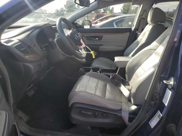 7FARW1H82KE033080 - 2019 HONDA CR-V EXL BLUE photo 7
