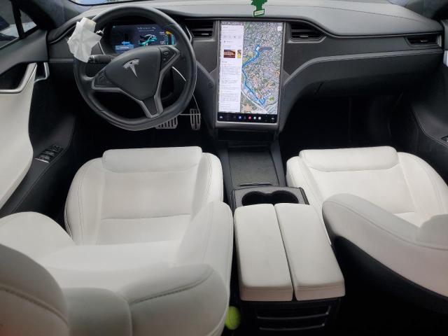 5YJSA1E41LF400534 - 2020 TESLA MODEL S 蓝色 照片 8