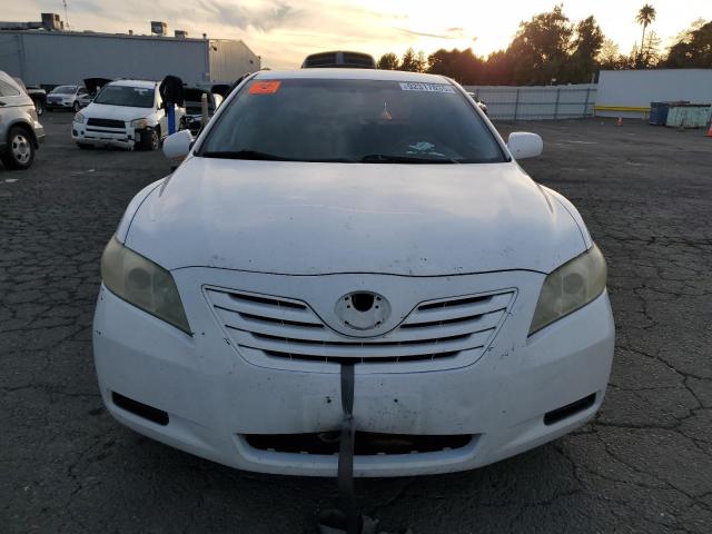 4T1BE46K67U689325 - 2007 TOYOTA CAMRY CE WHITE photo 5