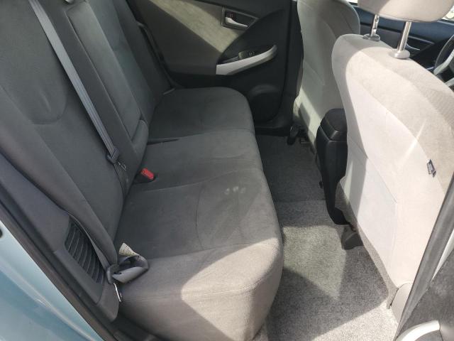 JTDKN3DP1E3052973 - 2014 TOYOTA PRIUS PLUG 青色 照片 10