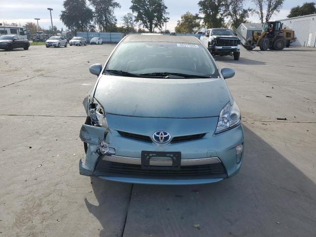 JTDKN3DP1E3052973 - 2014 TOYOTA PRIUS PLUG 青色 照片 5