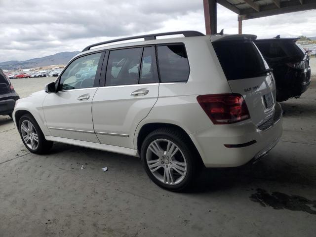 WDCGG8JB3EG309575 - 2014 MERCEDES-BENZ GLK 350 4MATIC WHITE photo 2
