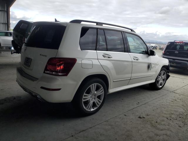 WDCGG8JB3EG309575 - 2014 MERCEDES-BENZ GLK 350 4MATIC WHITE photo 3