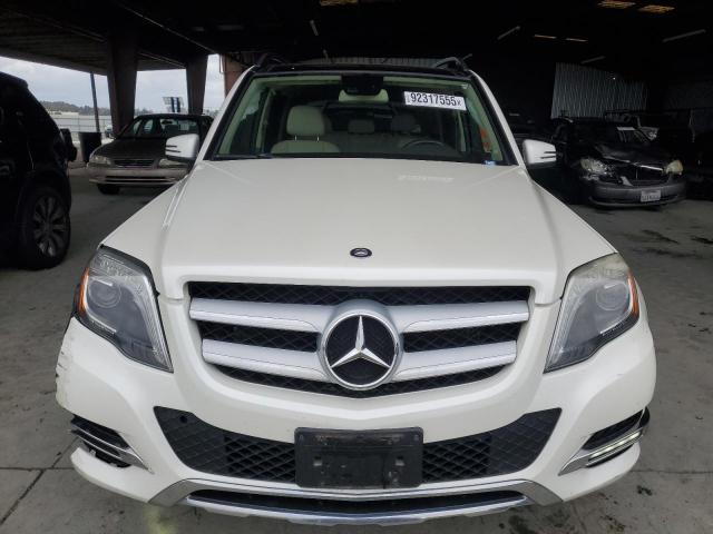WDCGG8JB3EG309575 - 2014 MERCEDES-BENZ GLK 350 4MATIC WHITE photo 5