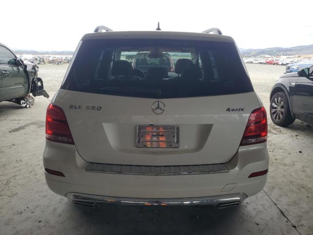 WDCGG8JB3EG309575 - 2014 MERCEDES-BENZ GLK 350 4MATIC WHITE photo 6