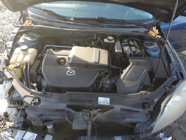 JM1BK343081821887 - 2008 MAZDA 3 HATCHBACK BLUE photo 12