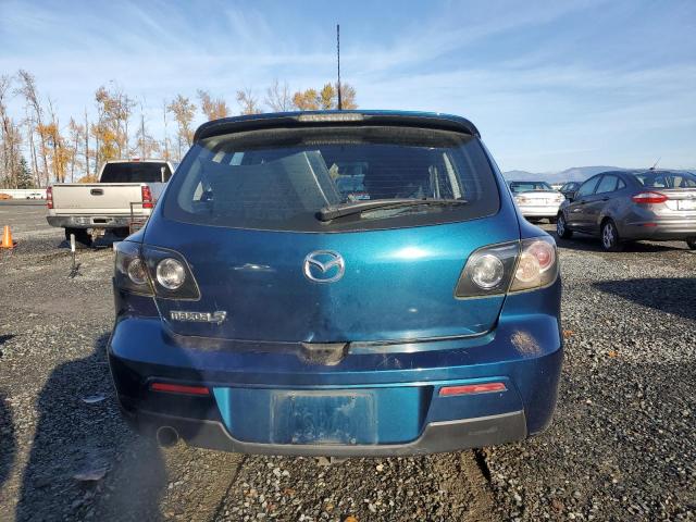 JM1BK343081821887 - 2008 MAZDA 3 HATCHBACK BLUE photo 6