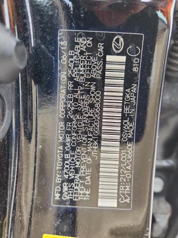 JTHBK1GG2D2068000 - 2013 LEXUS ES 350 შავი ფოტო 13