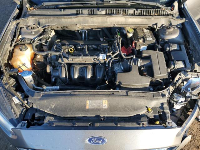 3FA6P0H73DR369163 - 2013 FORD FUSION SE GRAY photo 11