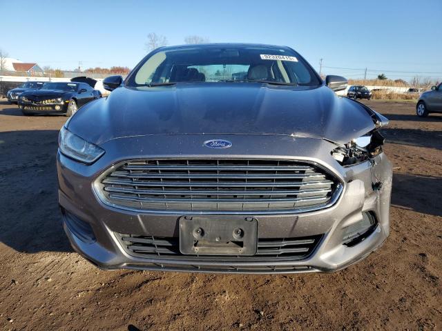 3FA6P0H73DR369163 - 2013 FORD FUSION SE GRAY photo 5