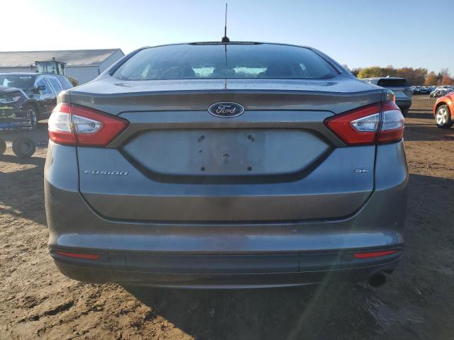 3FA6P0H73DR369163 - 2013 FORD FUSION SE GRAY photo 6
