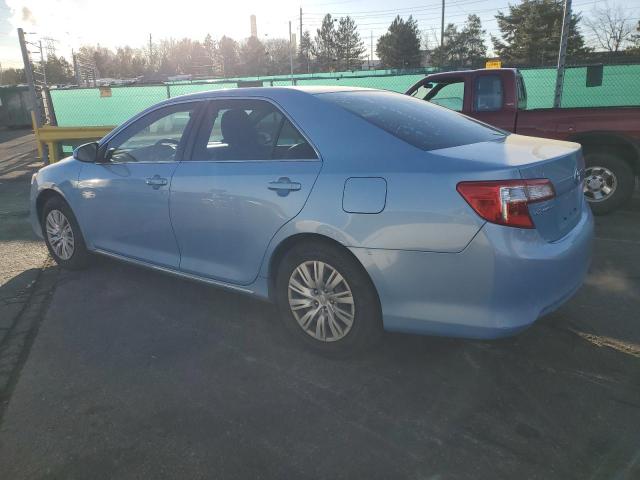 4T4BF1FK9CR213694 - 2012 TOYOTA CAMRY BASE BLUE photo 2