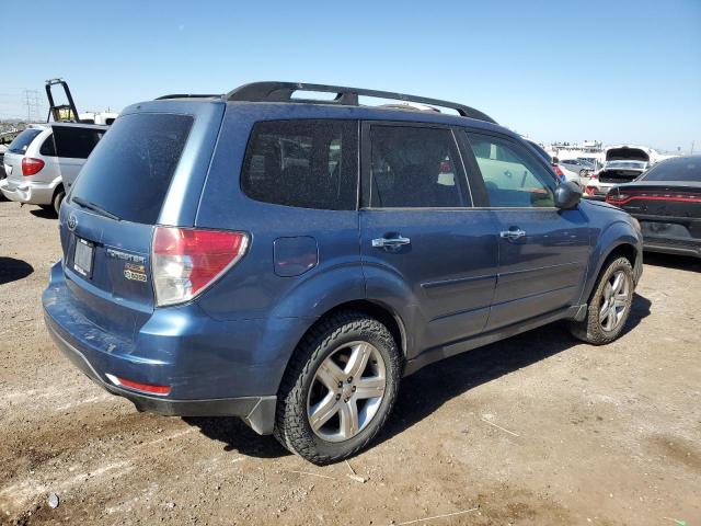 JF2SH6CC2AH726330 - 2010 SUBARU FORESTER 2.5X PREMIUM BLUE photo 3