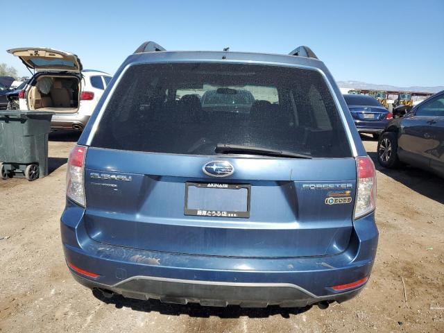 JF2SH6CC2AH726330 - 2010 SUBARU FORESTER 2.5X PREMIUM BLUE photo 6