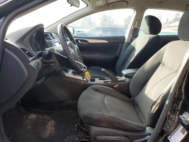 3N1AB7AP9KY348460 - 2019 NISSAN SENTRA S أسود صورة 7