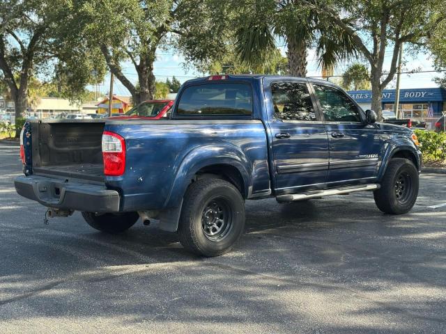 5TBET34124S458829 - 2004 TOYOTA TUNDRA DOUBLE CAB SR5 BLUE photo 4