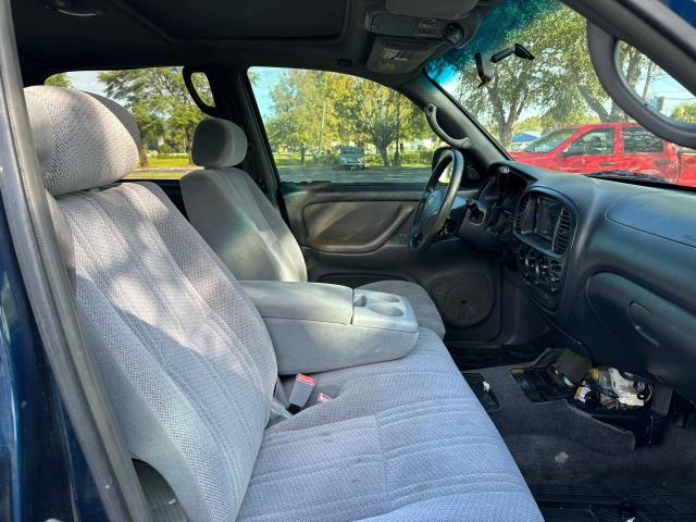5TBET34124S458829 - 2004 TOYOTA TUNDRA DOUBLE CAB SR5 BLUE photo 5