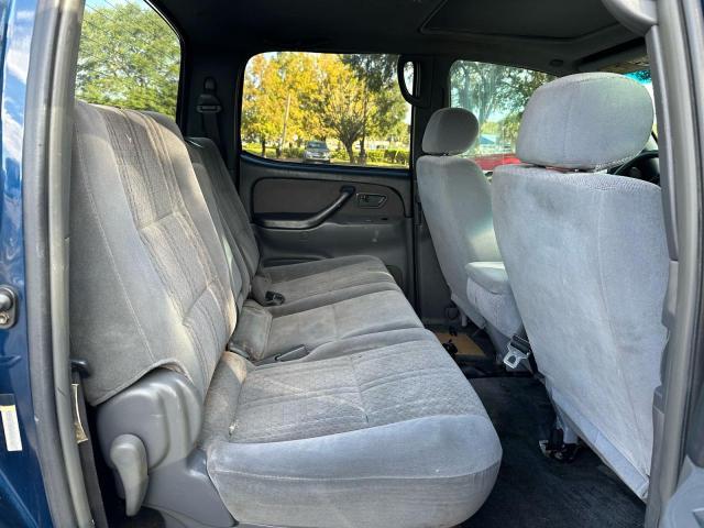 5TBET34124S458829 - 2004 TOYOTA TUNDRA DOUBLE CAB SR5 BLUE photo 6