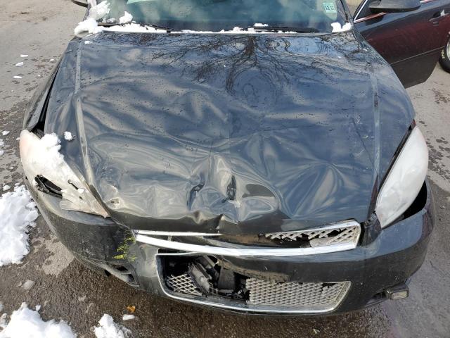 2G1WB5E30D1173931 - 2013 CHEVROLET IMPALA LT BLACK photo 11