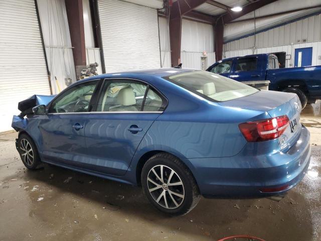 3VWDB7AJ4HM292351 - 2017 VOLKSWAGEN JETTA SE BLUE photo 2