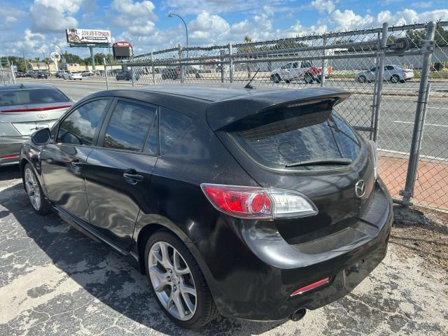 JM1BL1L37C1503924 - 2012 MAZDA SPEED 3 BLACK photo 3